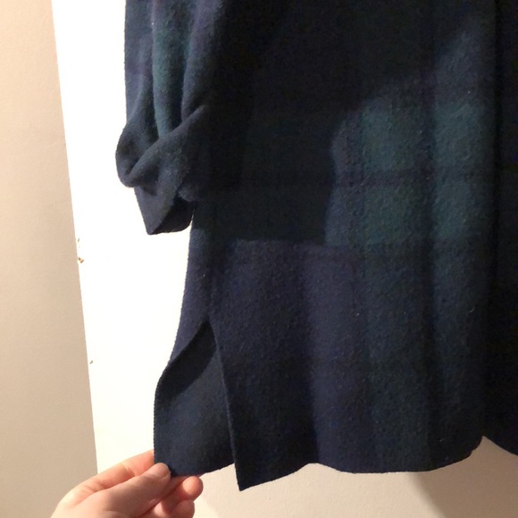 Mock neck long sweater, 3/4 length sleeves - Picture 2 of 4